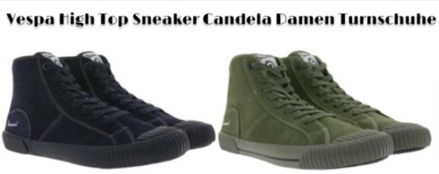 Vespa High Top Sneaker Candela Damen Turnschuhe e1661789317112