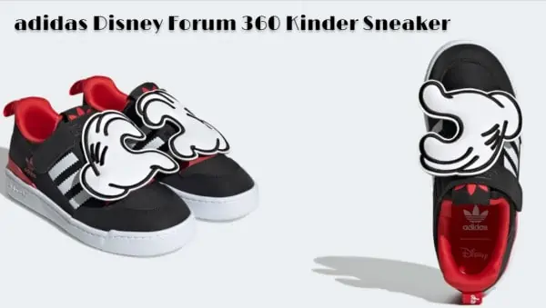 adidas Disney Forum 360 Kinder Sneaker (Gr. 31 +  33 bis 35) für 28,60 € inkl. Versand