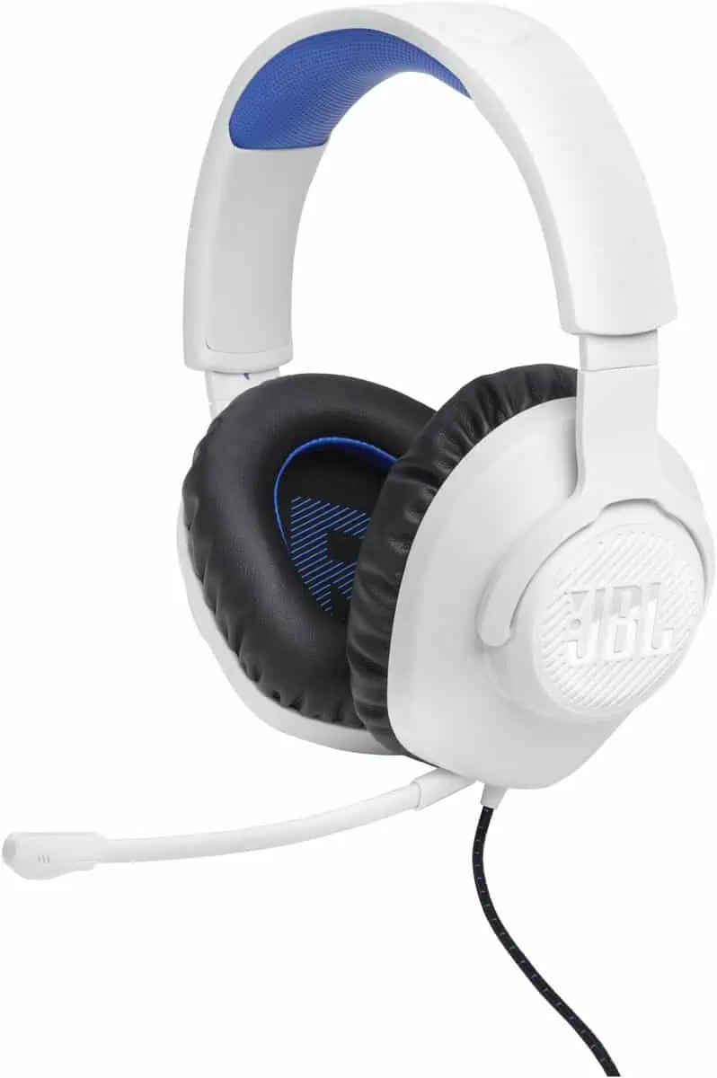 JBL Quantum 100P Over-Ear-Gaming-Headset (Mikrofon abnehmbar, 3,5 mm Klinke) für 25,00 € [Prime] statt 39,61 €