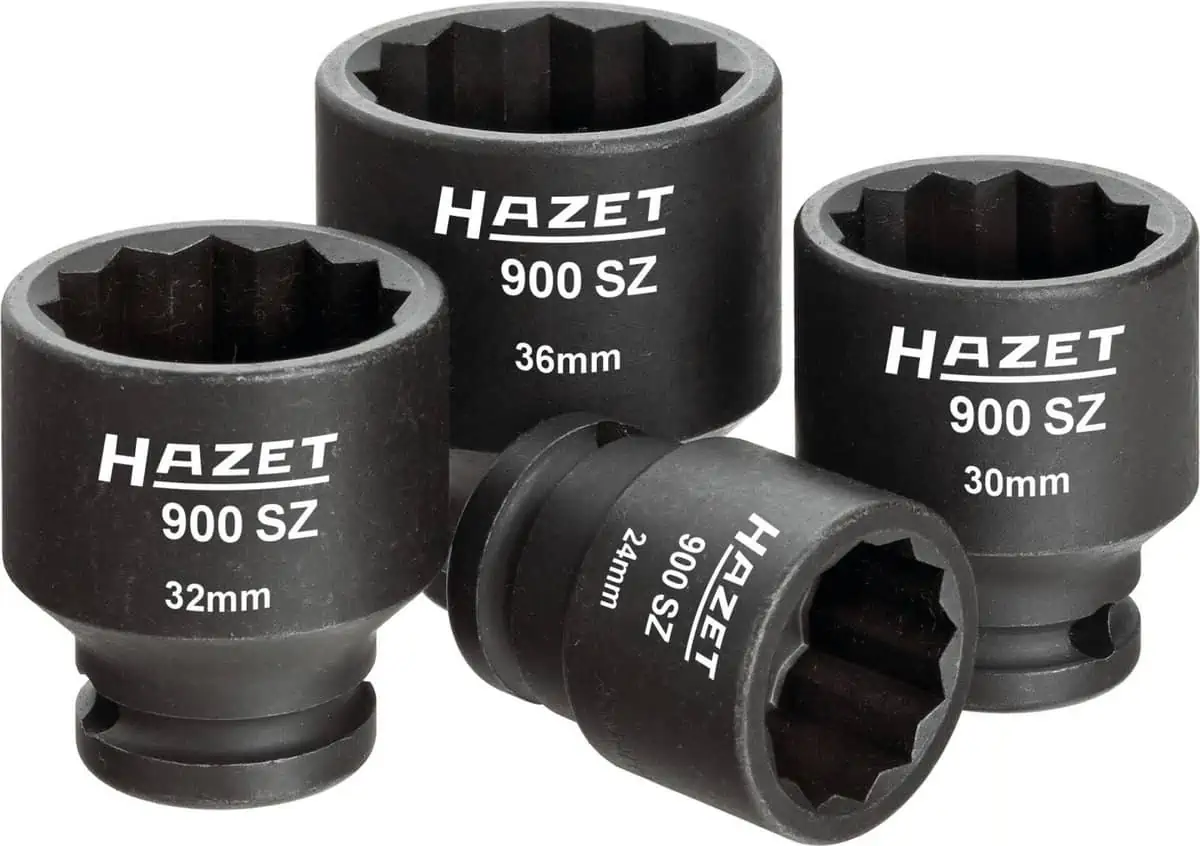 Hazet Kraft Steckschlüssel Satz 4-teilig 24/30/32/36mm für 42,60 € inkl. Versand statt 57,50 €