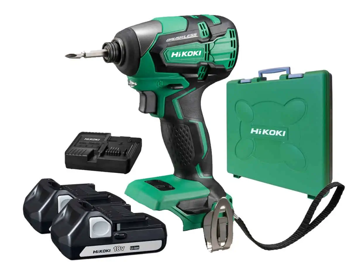 Hikoki Schlagschrauber WH18DBSLW4Z mit 2x 1,5 Ah Akku und Ladegerät für 155,90 € inkl. Versand 220,00 €