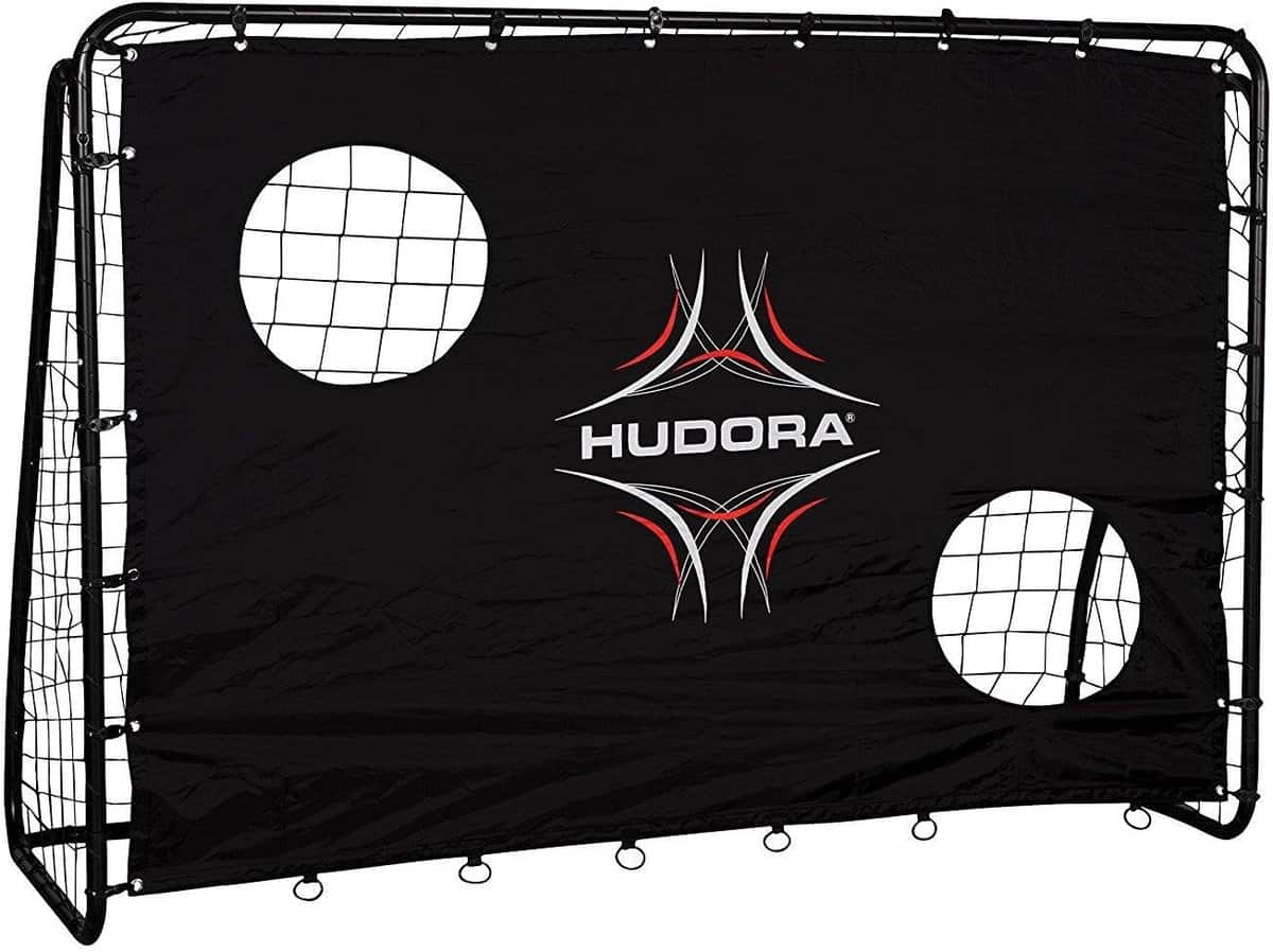 Hudora Fussballtor Freekick Mit Torwand Schwarz