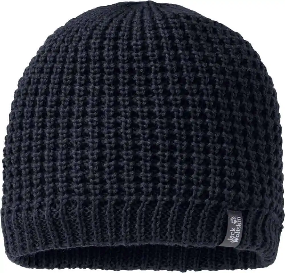 *antizyklisch kaufen* Jack Wolfskin Milton Cap Mütze in night blue (unisex, Gr. M & L) für 14,90 € inkl. Versand statt 24,90 €
