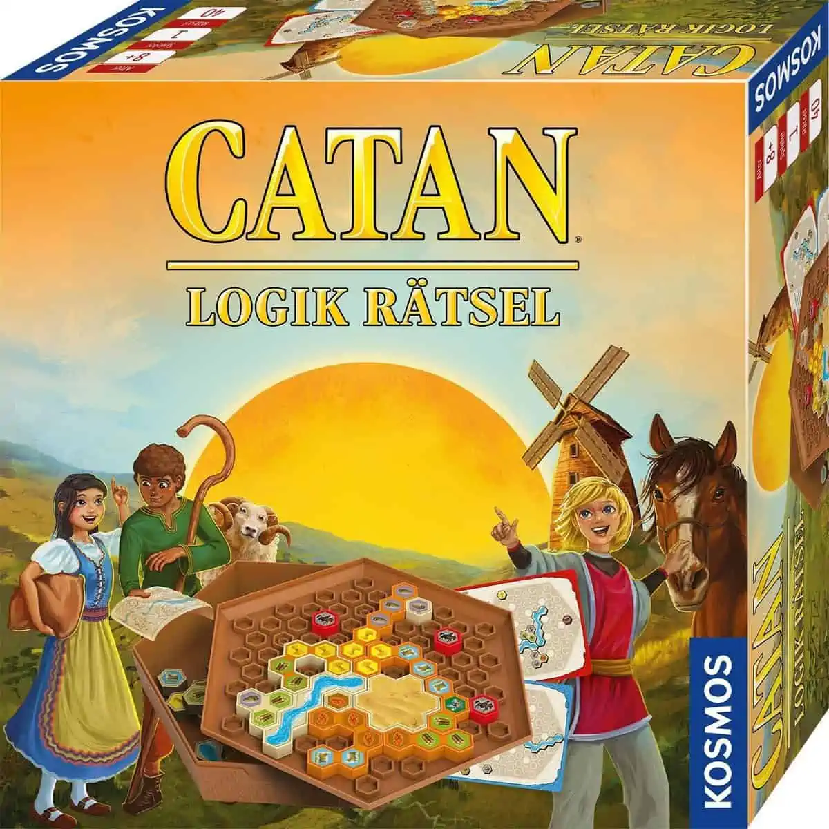 KOSMOS 682293 CATAN -Logik Rätsel (40 Aufgaben) für 17,07 € [Prime] statt 23,66 €