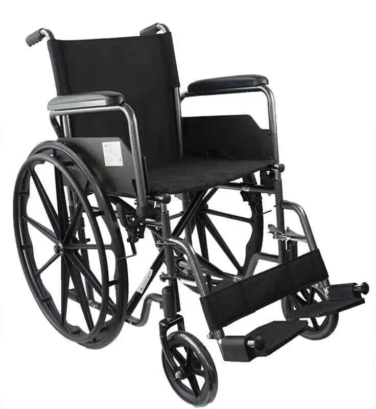 Mobiclinic S220 Sevilla Faltrollstuhl aus Stahl für 106,89 € inkl. Versand statt 195,95 €