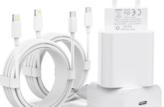 20W USB C Ladegeraet 4 Pack iPhone Ladegeraet und iPhone Ladekabel USB C Netzteil PD 3 0 Schnellladekabel iPhone