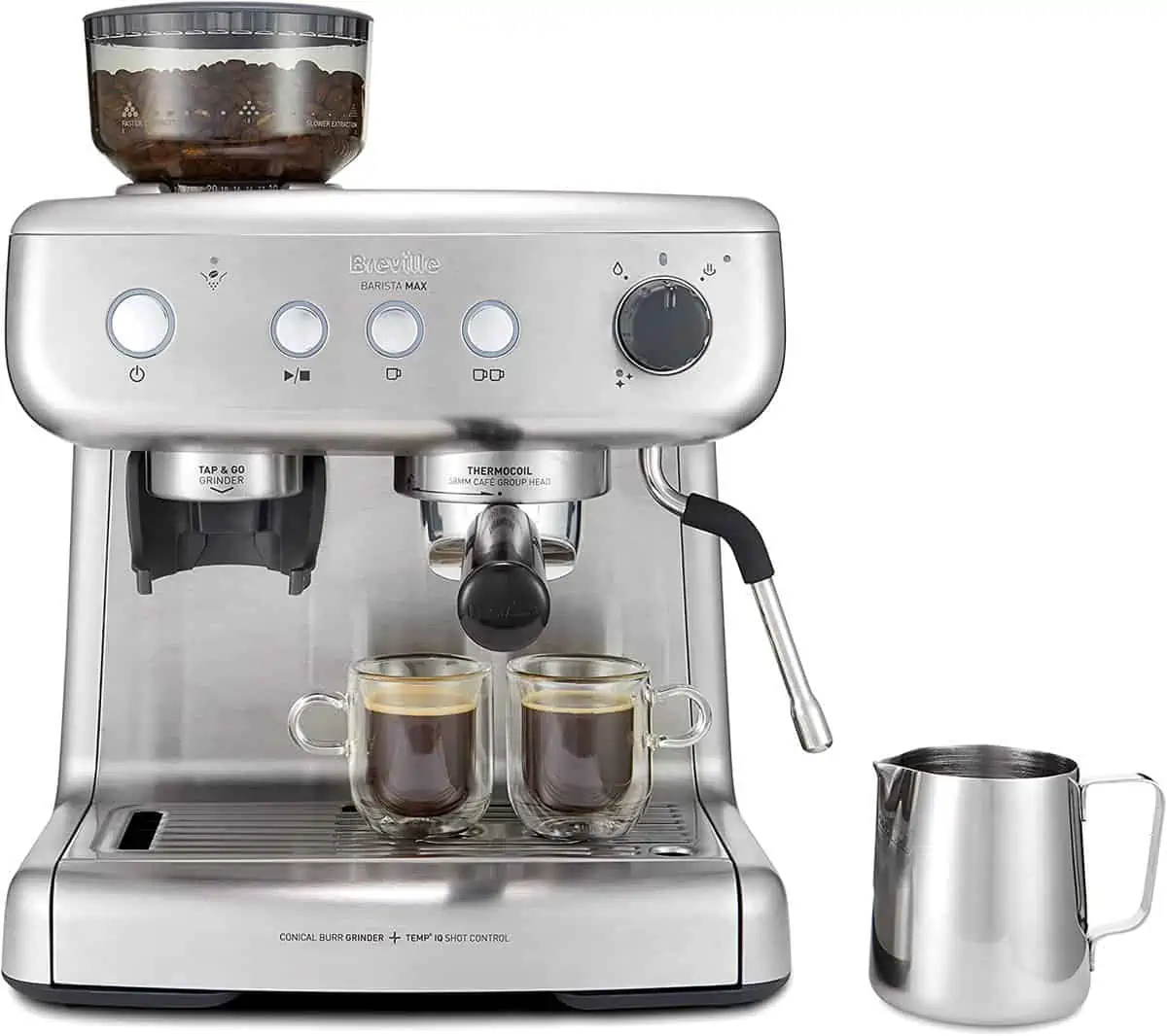 Breville Barista Max Siebträgermaschine (VCF126X) für 297€ inkl. Versand (statt 383€)