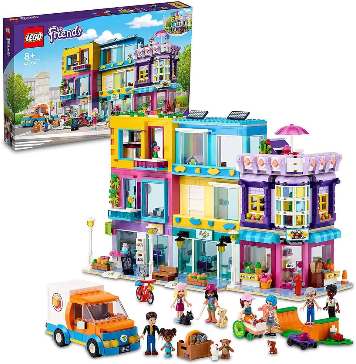 Lego 41704 Friends Wohnblock In Heartlake City Mit Friseursalon &Amp; Café