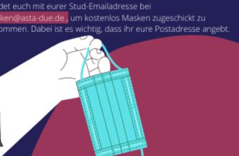 AStA Uni DuE Kostenlose FFP2 Masken
