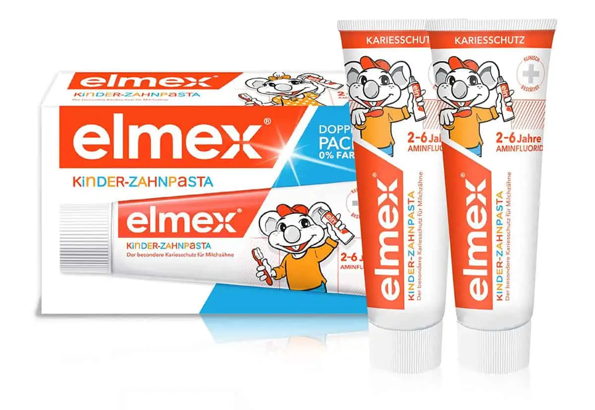 elmex Kinder-Zahnpasta, Doppelpack für 2,48 € inkl. Prime-Versand (statt 3,49 €)