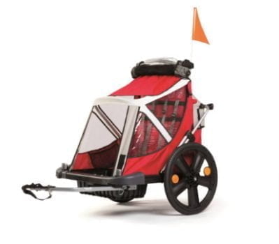 BELLELLI Fahrradanhaenger B Travel Children Trailer Red babymarkt de