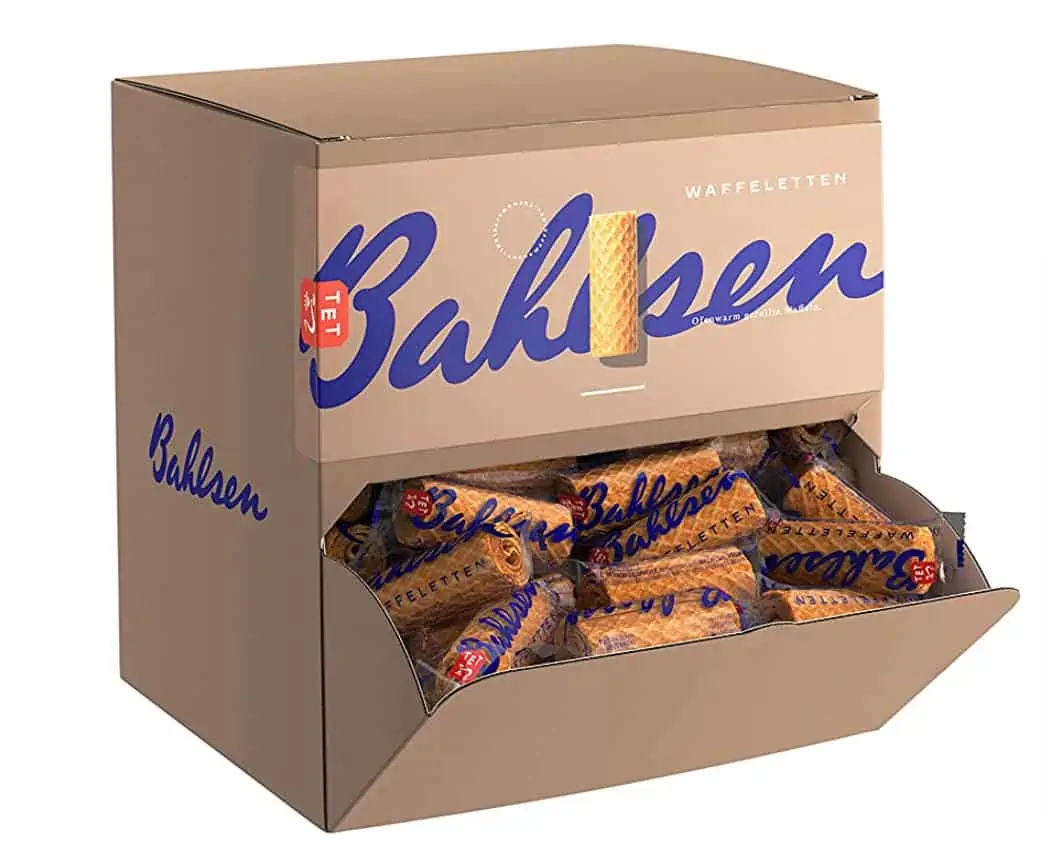 Bahlsen Waffeletten – Theken-Display mit ca. 150 Einzelpackungen ab 11,19 € inkl. Prime-Versand (statt 18,35 €)