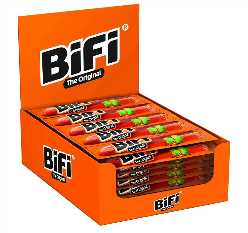 Bifi Original – 40er Pack (40 x 22,5 g) – herzhafter Salami Fleischsnack ab 15,45 € inkl. Prime-Versand (statt 29,65 €)