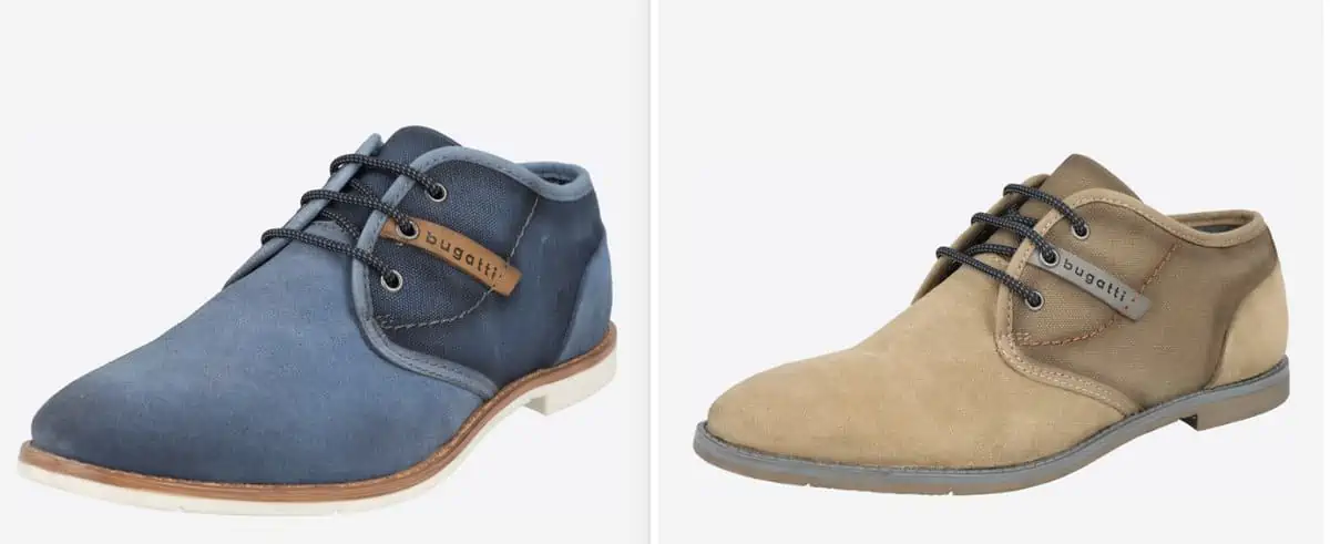 Bugatti Schnürschuh ‚Fedele‘ in 2 Farben für je 44,93 € inkl. Versand