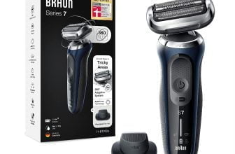 Braun Series 7 Rasierer Herren mit EasyClick Aufsatz Elektrorasierer Präzisionstrimmer 360° Flex