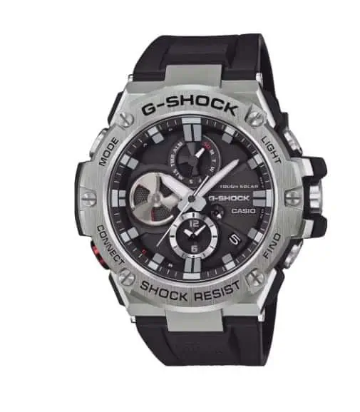 Casio G-Shock G-STEEL GST-B100-1AER Chronograph mit Bluetooth für 179,19 € inkl. Versand (mit Füllartikel) statt 269,00 €