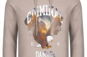 Criminal Damage Eagle Herren Hoodie