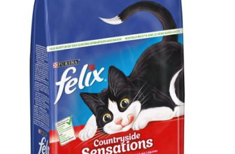 FELIX Countryside Sensations Katzenfutter trocken mit Rind und Huhn 6er Pack 6 x 2kg Amazon de Haustier