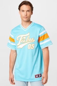 FUBU T Shirt Varsity Mesh