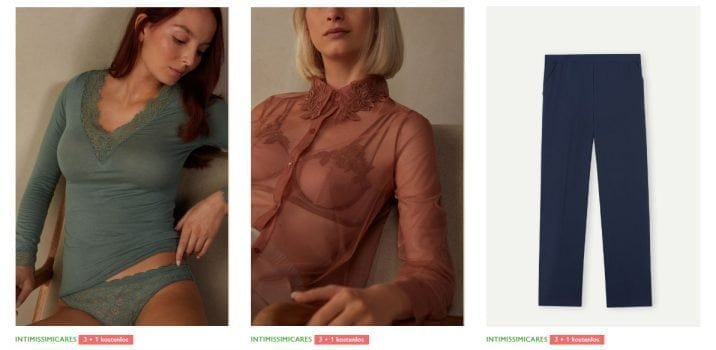 Frau Strickwaren 3 1 gratis Intimissimi 1