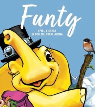 Funty Comic Malbuch Zillertal Arena