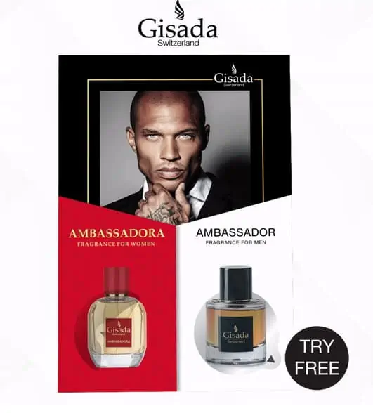 Gratis: Doppelduftprobe Gisada (Woman & Men)