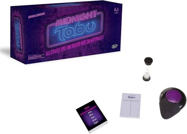 Hasbro C0418100 Tabu Midnight Spiel Für Erwachsene