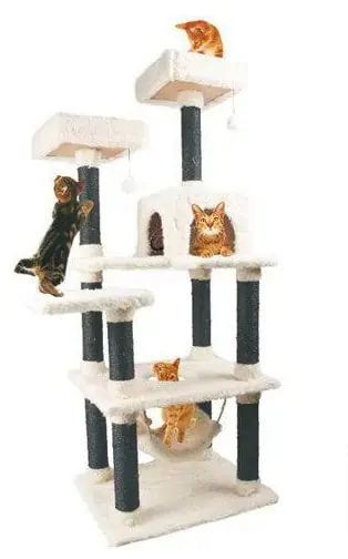 Heim Katzen-Kratzbaum White-Cat für 105,53 € inkl. Versand (statt 134,99 €)
