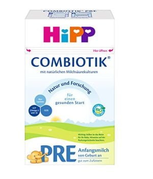 HiPP Pre Bio ComBiotik Anfangsmilch von Geburt an 4er Pack 4 x 600 g Amazon de Lebensmittel Getraenke