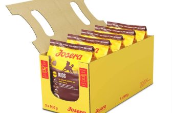 JOSERA Kids 5 x 900 g   Welpenfutter für mittlere und grosse Rassen   ohne Weizen   Super Premium T