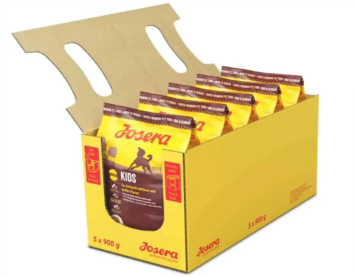 JOSERA Kids (5 x 900 g) Welpenfutter für mittlere und große Rassen | ohne Weizen ab 9,93 € inkl. Prime-Versand (statt 13,44 €)