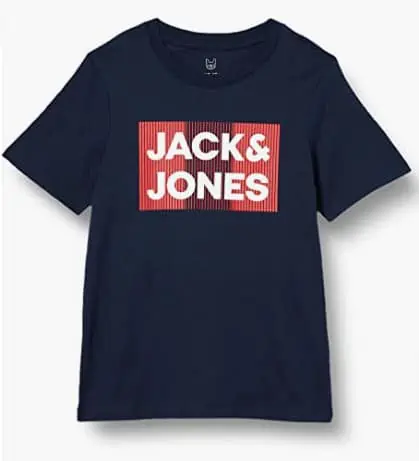 Jack & Jones Junior Herren Jjecorp Logo Tee Ss Crew Neck Noos Jr T-Shirt ab 4,99 € inkl. Prime-Versand (statt 9,99 €)