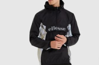 Jacke Ancelota Schwarz ellesse