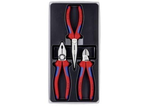 Knipex 00 20 11 Werkstatt Zangen Set 3 tlg.