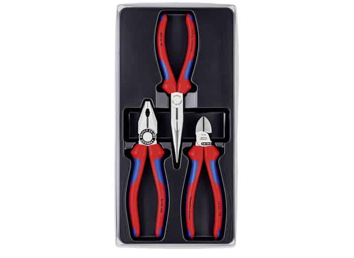 Knipex 00 20 11 Werkstatt Zangen Set 3 Tlg.