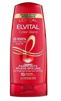 L Oreal Paris Elvital Farbschutz Conditioner fuer coloriertes oder gestraehntes Haar Color Glanz Spuelung 6 x 250 ml Amazon de Beauty