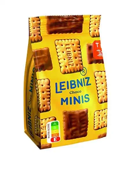 LEIBNIZ Minis Choco Mini-Butterkeks mit Vollmilchschokolade 125 g ab 1,07 € inkl. Prime-Versand