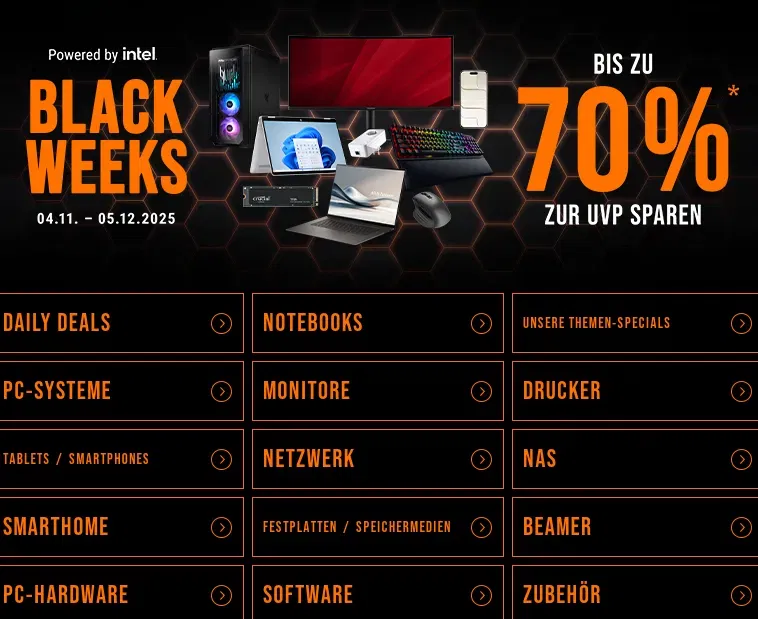 Schnäppchen, Deals und Rabattcodes des Tages - Laptops und Elektronik bei notebooksbilliger.de