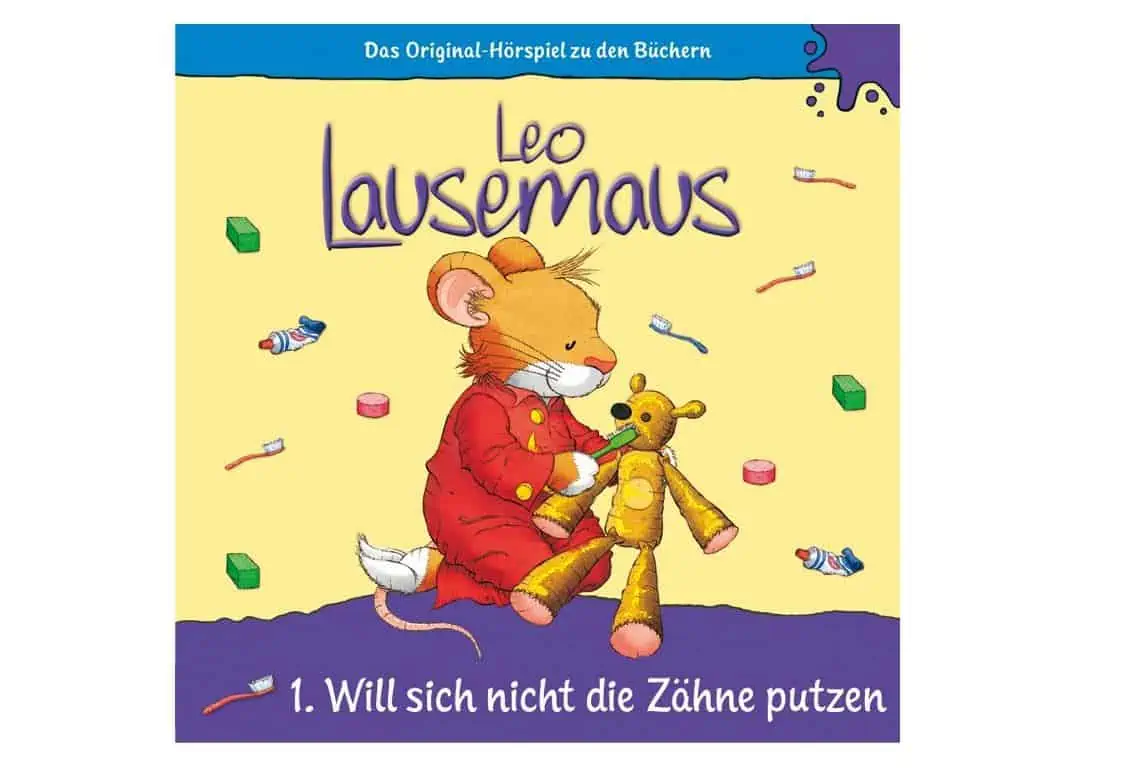 Gratis:  Hörspiel – Leo Lausemaus – Will sich nicht die Zähne putzen