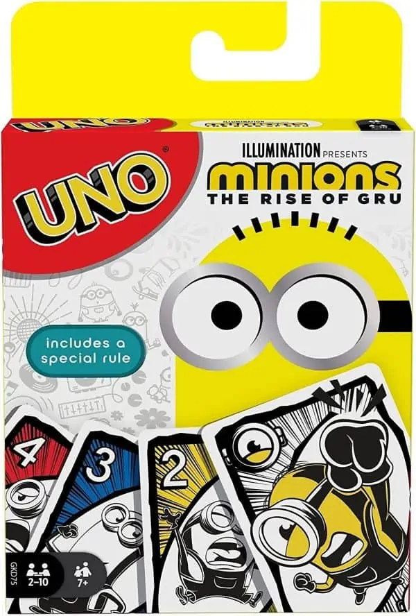 Mattel Games GKD75 UNO Minions 2 für 5,99 € inkl. Prime-Versand (statt 9,89 €)