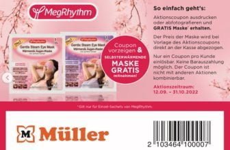 MegRhythm Wärmende Augenmaske