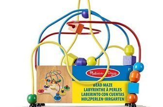 Melissa Doug 12281 Holzperlen Irrgarten Amazon de Spielzeug