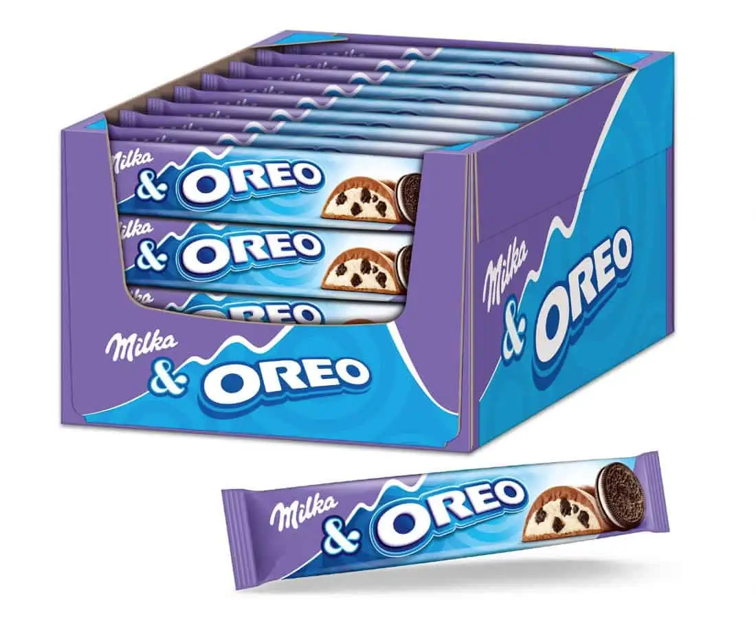 Milka Schokoriegel Milka & OREO 36 x 37g ab 14,10 € inkl. Prime-Versand (statt 24,98 €)