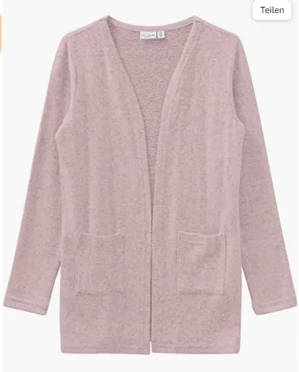 NAME IT Mädchen Nkfvicti Ls Knit Card Noos Strickjacke ab 6,29 € inkl. Prime-Versand (statt 14,99 €)