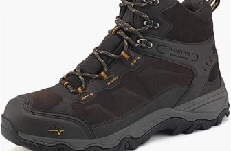 NORTIV 8 Herren Trekkingschuhe Wanderschuhe Outdoorschuhe Wanderstiefel Wasserdicht Hiking Boots Kle