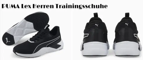 PUMA Lex Herren Trainingsschuhe (3 Farben; Gr. 39,5 bis 48,5) für je 38,97 € inkl. Versand