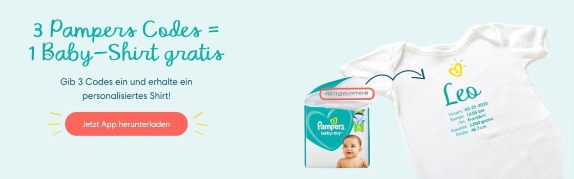 Pampers Club Prämien und Rabatte per App Pampers