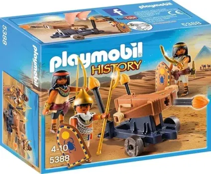 Playmobil History 5388 - Ägypter mit Feuerballiste