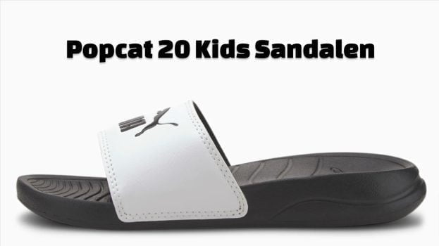 Popcat 20 Kids Sandalen Puma White Puma Black PUMA 1