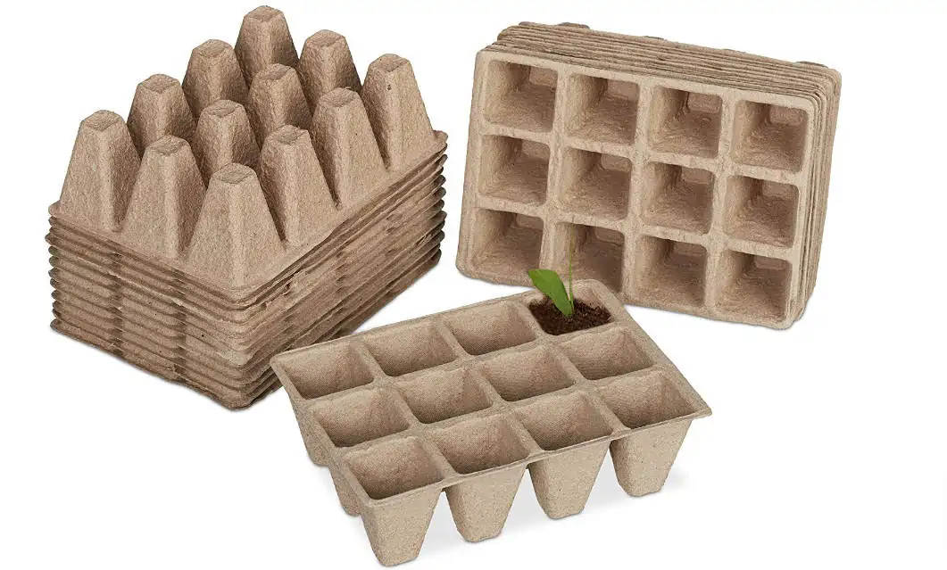 Relaxdays Anzuchttöpfe 24er Set, Anzuchtplatten für 288 Setzlinge für 5,31 € inkl. Prime-Versand (statt 12,89 €)